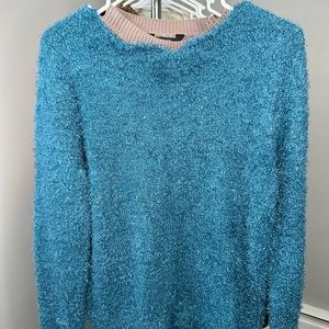 H&M blue cozy sweater